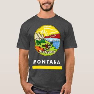Montana State Flag  T-Shirt