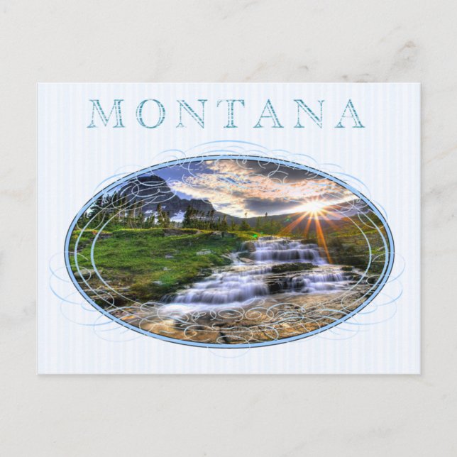 Montana State Postcard (Front)