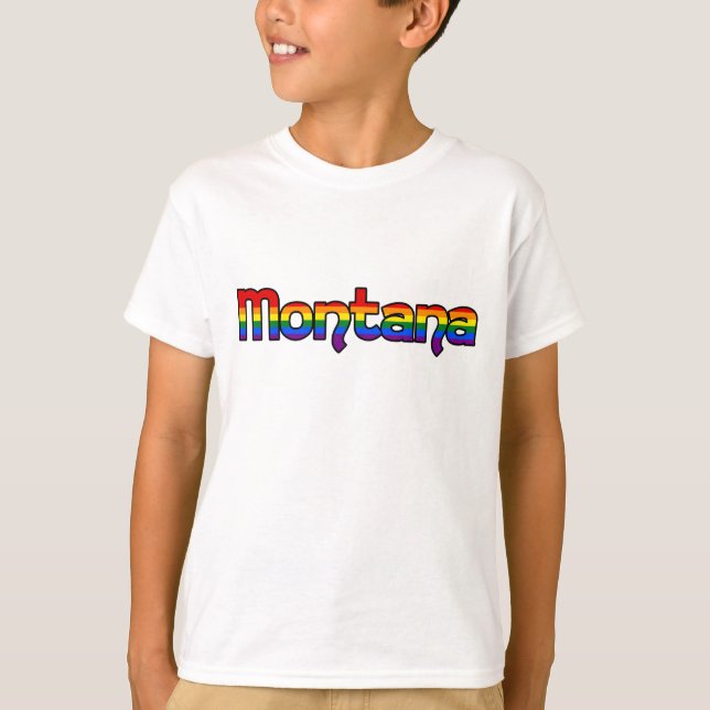 Montana state pride T-Shirt (Front)