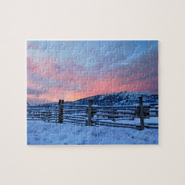 Montana Sunrise Puzzle (Horizontal)