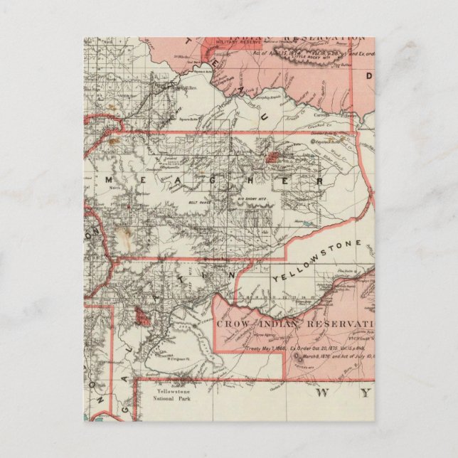 Montana Territory Postcard (Front)