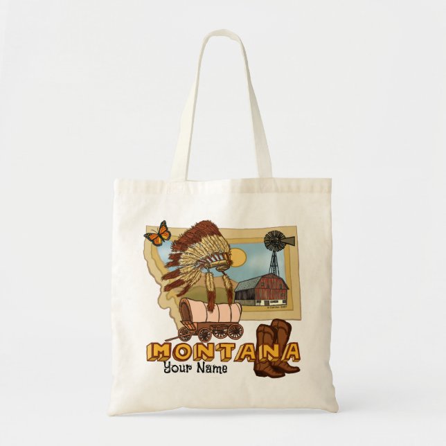 Montana Tote Bag (Front)
