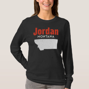 Montana Usa State America Travel Montanan Jordan T-Shirt