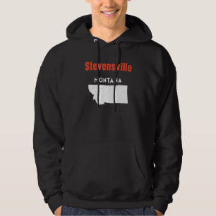 Montana Usa State America Travel Montanan Stevensv Hoodie