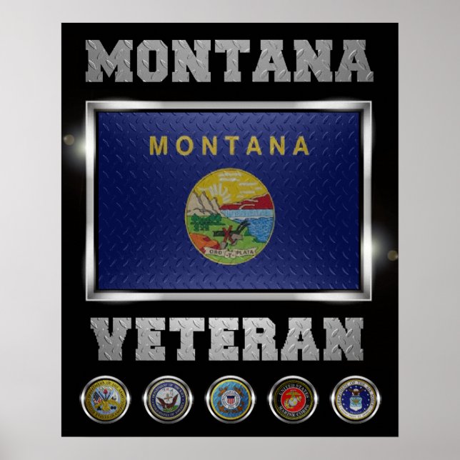 Montana Veteran poster (Front)