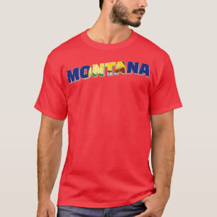 Montana vintage style retro souvenir T-Shirt