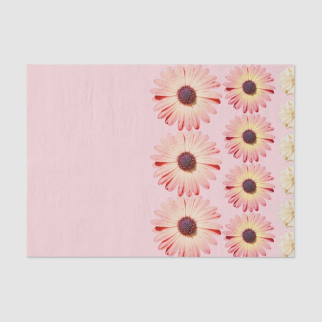 Montana Wildflowers In Pink Tissue Paper (Front)