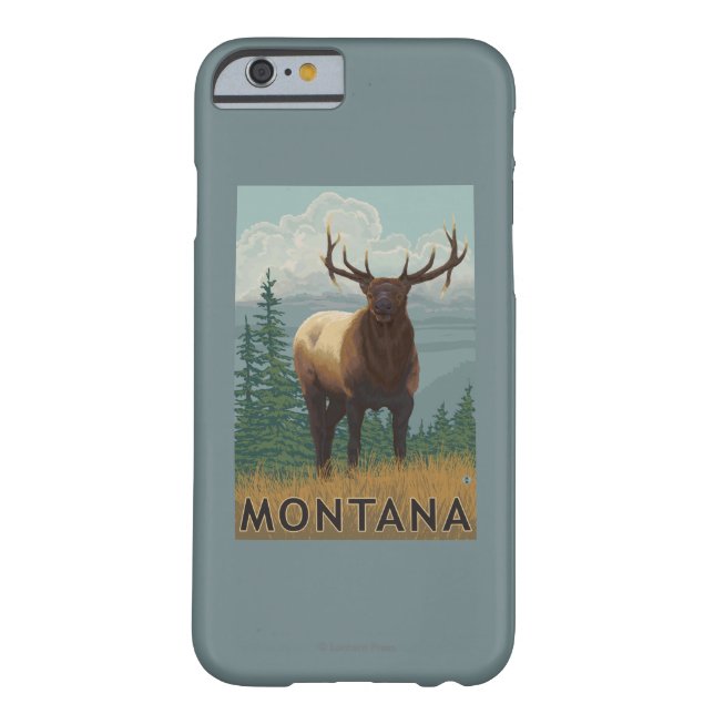 MontanaElk Scene Case-Mate iPhone Case (Back)