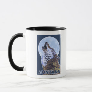 MontanaWolf Howling Mug