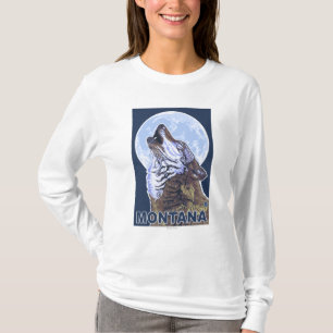 MontanaWolf Howling T-Shirt