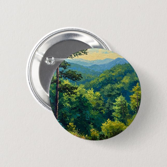 Montane Forest 6 Cm Round Badge (Front & Back)