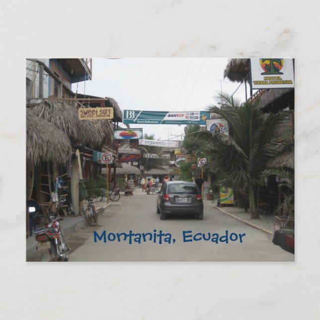 Montanita, Ecuador Postcard (Front)