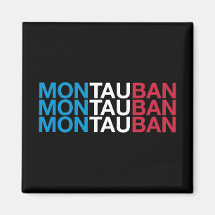 MONTAUBAN French Flag Magnet
