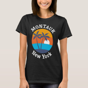 Montauk Beach New York Summer Vacation Souvenir T-Shirt