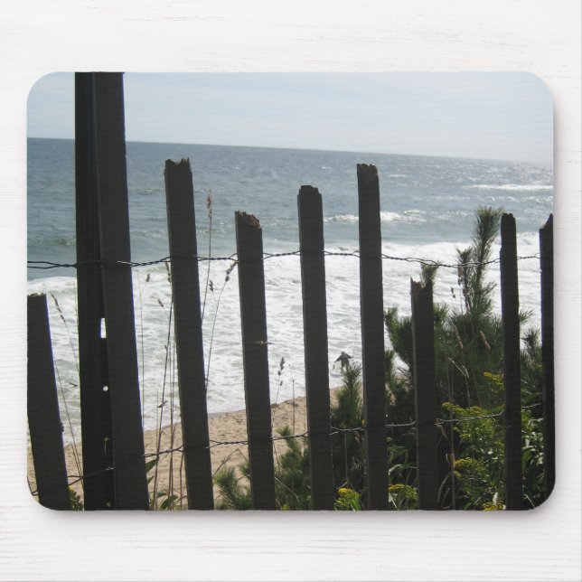 Montauk Fence Love Mouse Pad (Front)