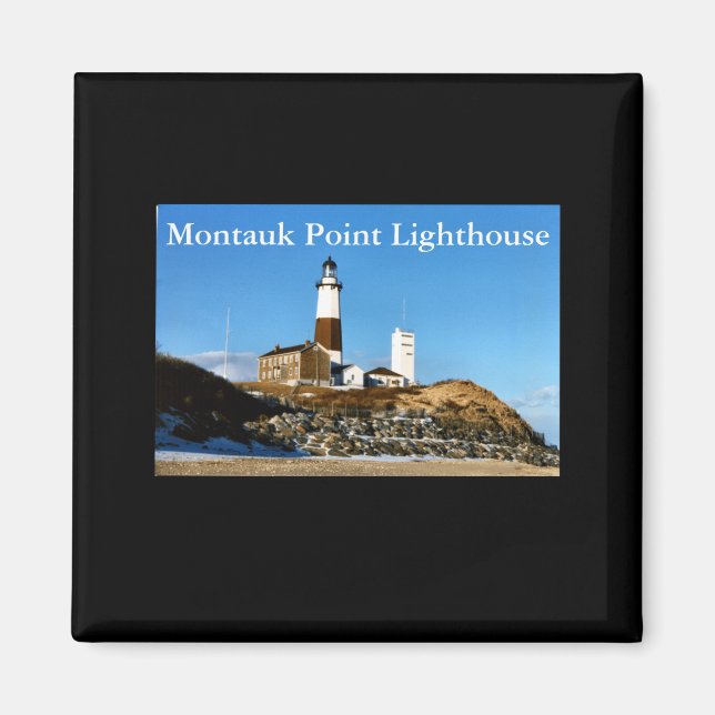 Montauk Int Lighthouse New York  Magnet (Front)