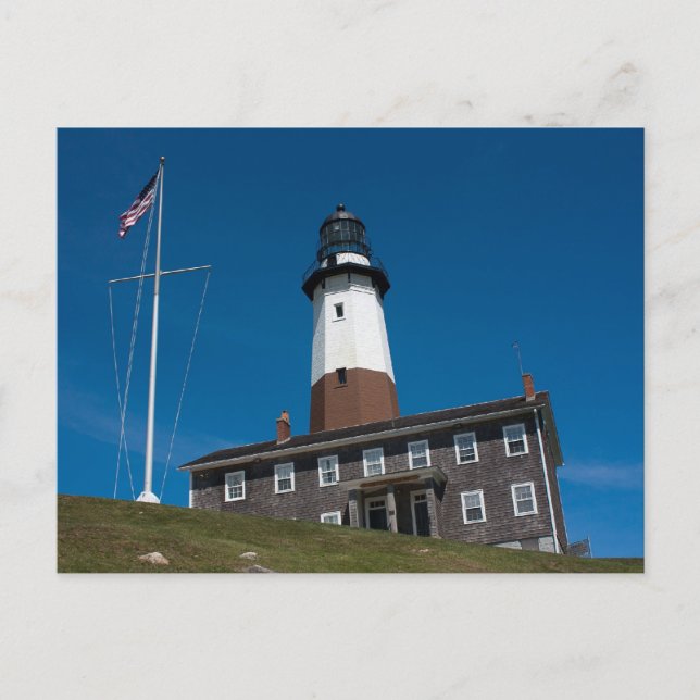 Montauk Lighthouse Postcard (Front)