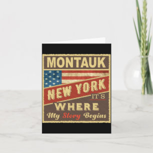 Montauk Ny Its Where My Story Begins _1  Card
