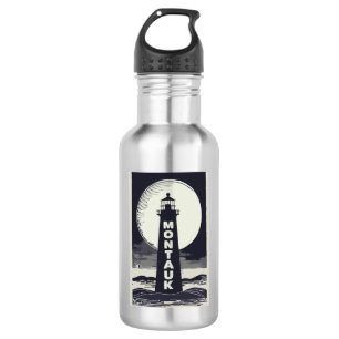 Montauk Point Lighthouse Moon 532 Ml Water Bottle