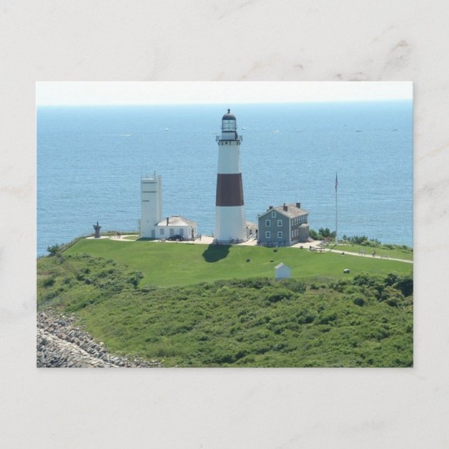 Montauk Point Lighthouse Postcard (Front)