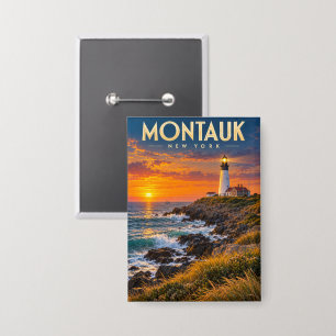Montauk Point Lighthouse Sunset New York 