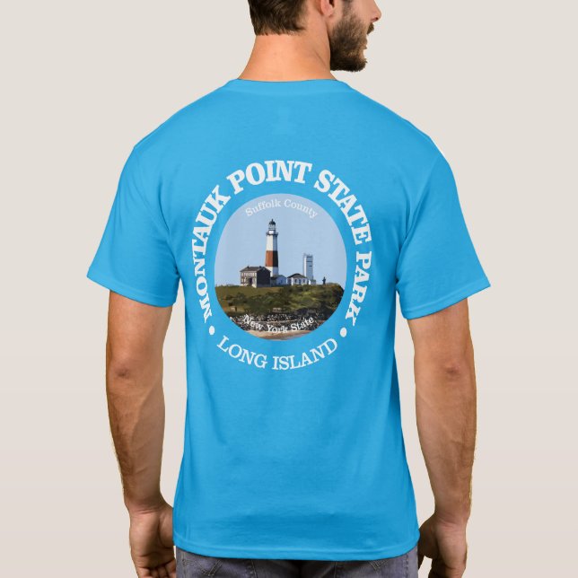 Montauk Point State Park T-Shirt (Back)