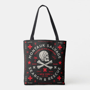 Montauk Salvage Co. Bandanna Beach Bag