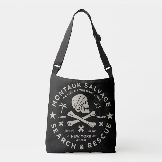 Montauk Salvage Co. Logo Tote Bag Medium (Front)