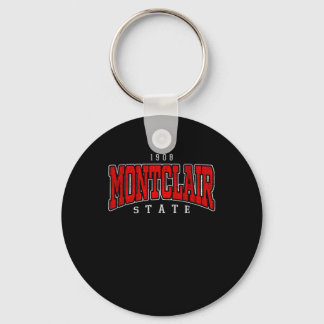 Montclair Institute of Technology Arch Retro for Key Ring