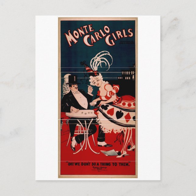 Monte Carlo Girls Postcard (Front)