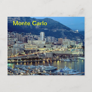 Monte Carlo magnet Postcard