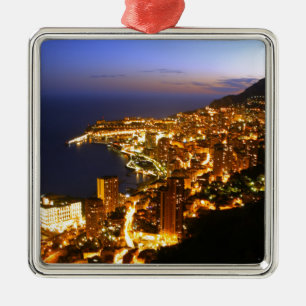 Monte Carlo, Monaco Metal Tree Decoration