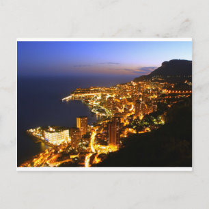 Monte Carlo, Monaco Postcard