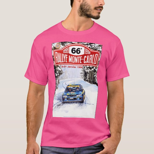 Monte Carlo Rally 1998 T-Shirt (Front)