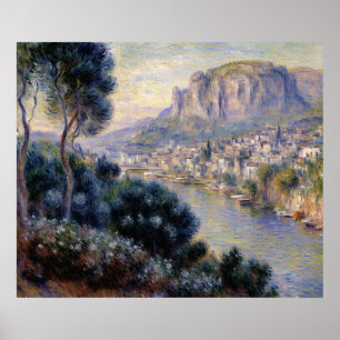 Monte Carlo Seen from Roquebrune Poster