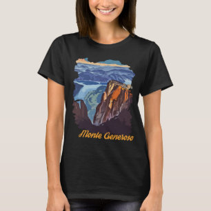 Monte Generoso Swiss Alps Peak Travel T-Shirt