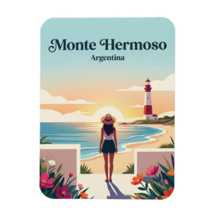 Monte Hermoso Argentina Magnet