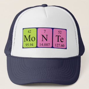 Monte periodic table name hat