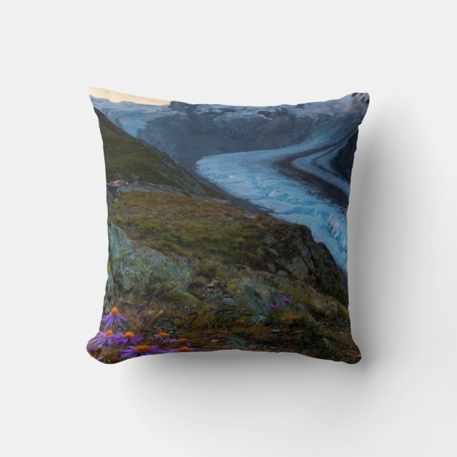 Monte Rosa Glacier | Switzerland Cushion (Front)