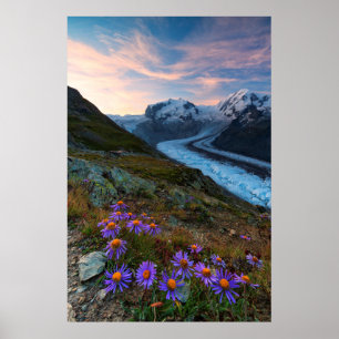 Monte Rosa Glacier   Switzerland Poster