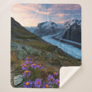 Monte Rosa Glacier   Switzerland Sherpa Blanket