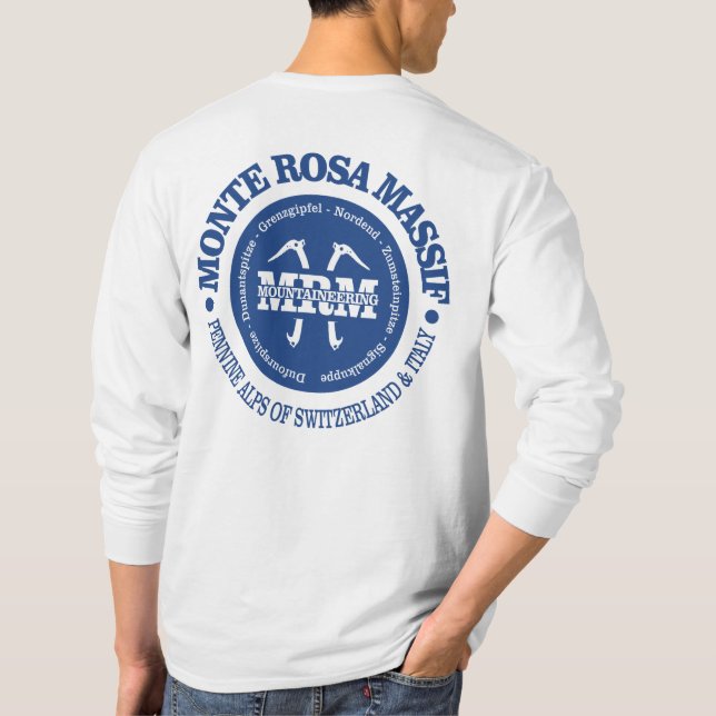 Monte Rosa Massif T-Shirt (Back)