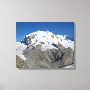 Monte Rosa, Swiss Alps Canvas Print