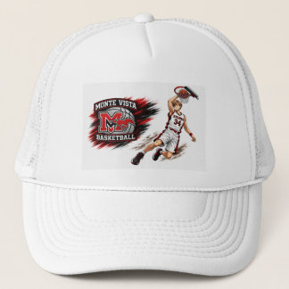 Monte Vista Basketball Anime Player Trucker Hat