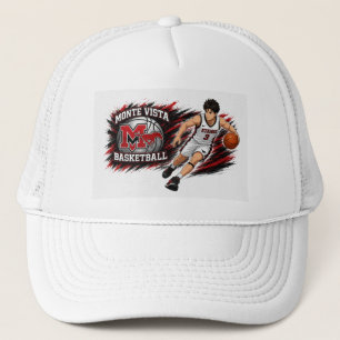 Monte Vista Basketball Anime Player Trucker Hat