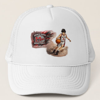 Monte Vista Basketball Anime Player Trucker Hat #3
