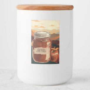 Montebello Apple Butter, customisable Food Label
