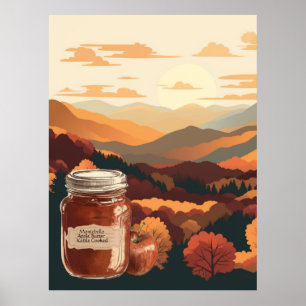 Montebello, Virginia Apple Butter customisable Poster