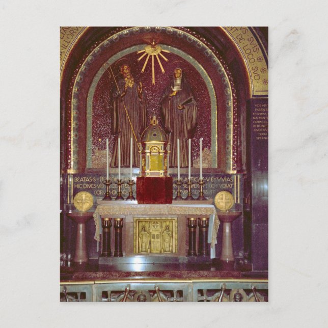 Montecassino, Chapel of reserved savrament Postcard (Front)