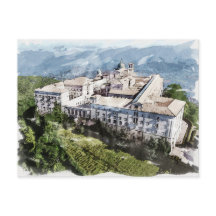Montecassino Tuscany Italy Historic Monastery Art